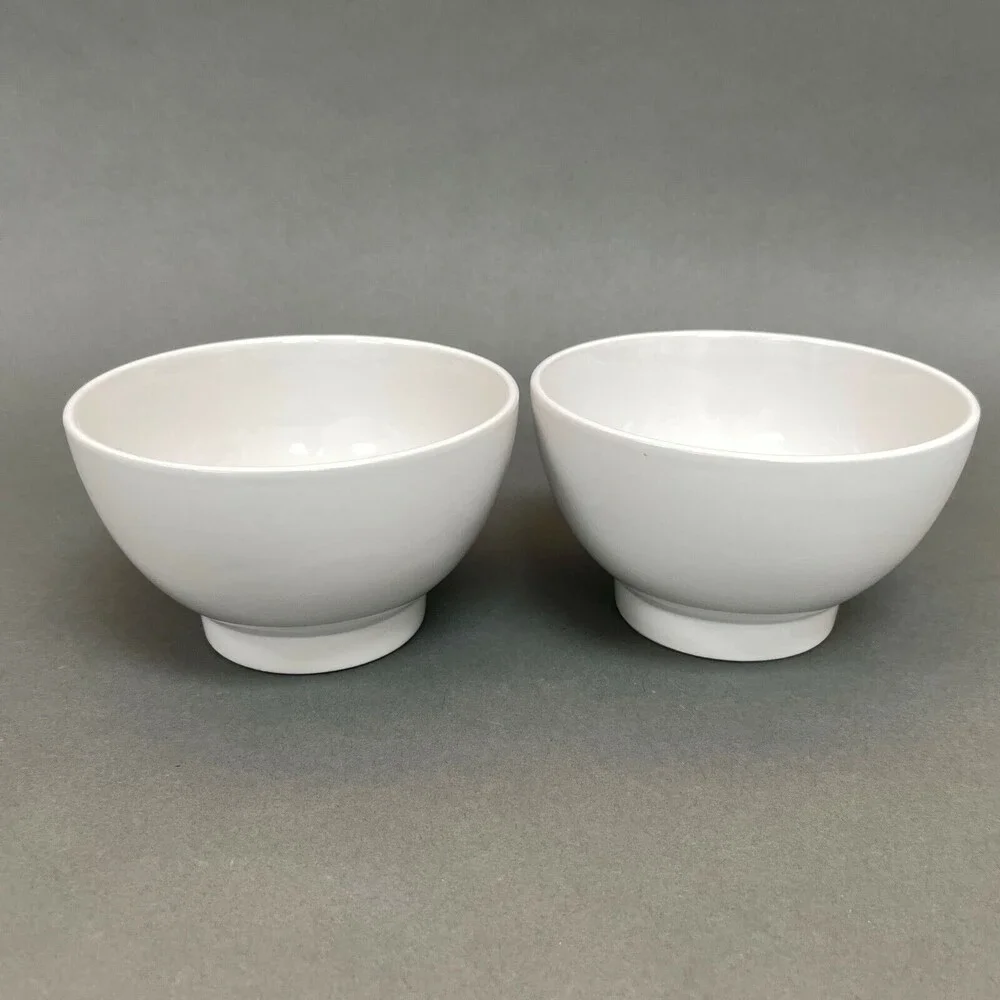 White Soup Cereal Bowls‎ 3 3/8